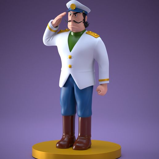 Captain Dyce from Conan Future Boy