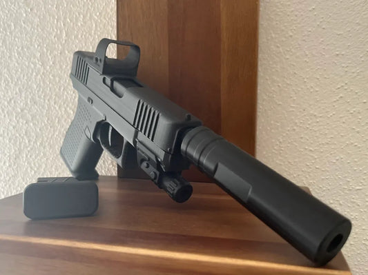 Glock 19 v8 with visier and slide