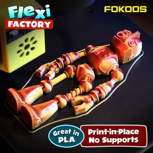Flexi Print-in-Place Fokobot 2.0 ( robot )