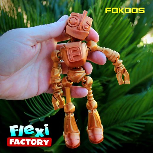 Flexi Print-in-Place Fokobot 2.0 ( robot )
