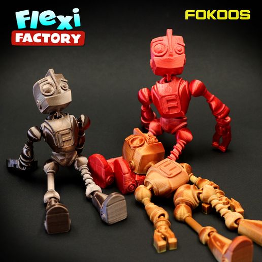 Flexi Print-in-Place Fokobot 2.0 ( robot )