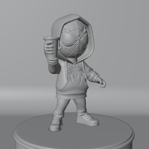 Chibi Spider-Man Urban Style