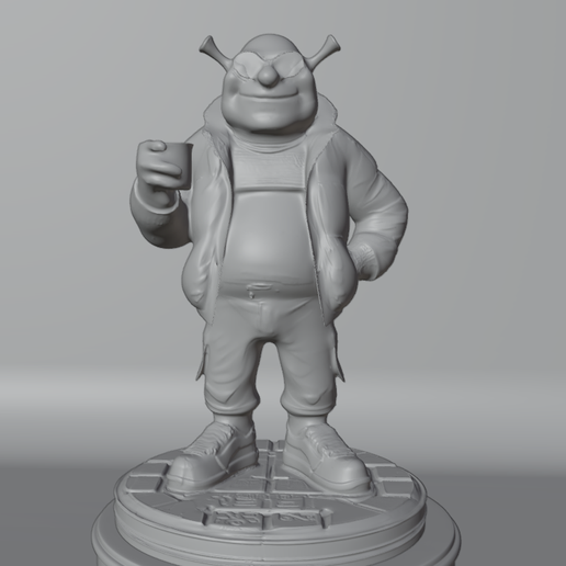 Shrek in Urban Style