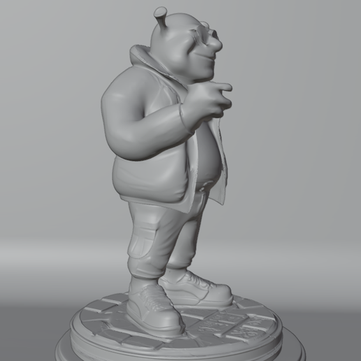 Shrek in Urban Style