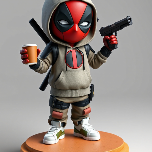 Deadpool Chibi - Urban Style