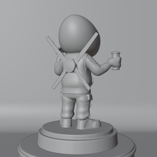 Deadpool Chibi - Urban Style