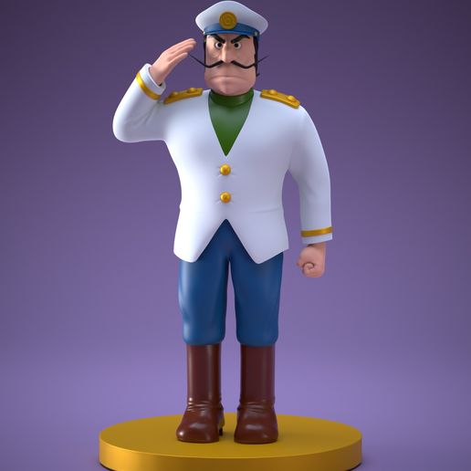 Captain Dyce from Conan Future Boy