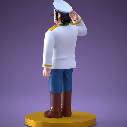 Captain Dyce from Conan Future Boy