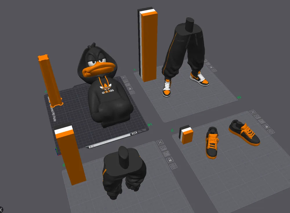 Urban Daffy Duck Blacked-Out Kit