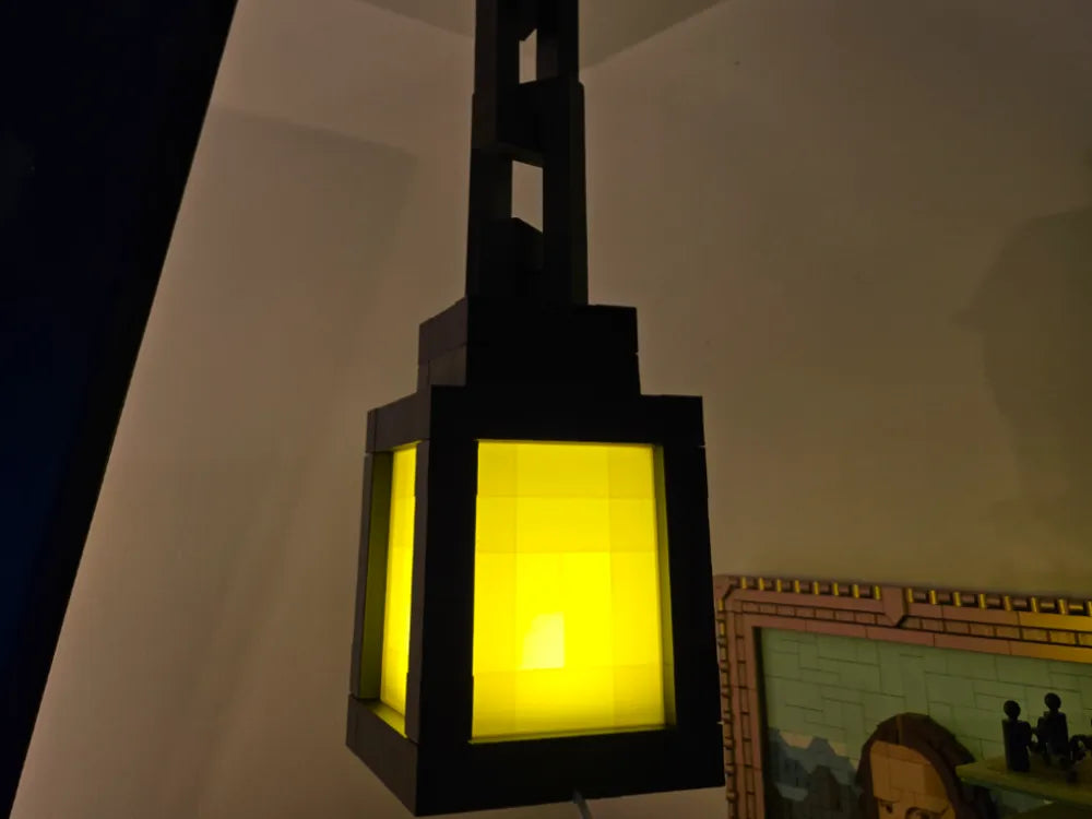 Hanging Minecraft Lantern by Printing