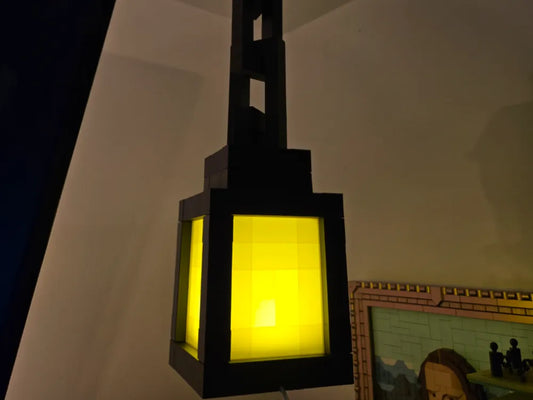 Hanging Minecraft Lantern by Printing