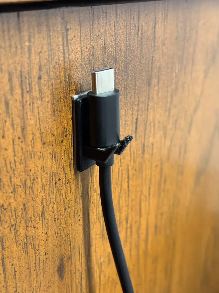 USB C charger hanger