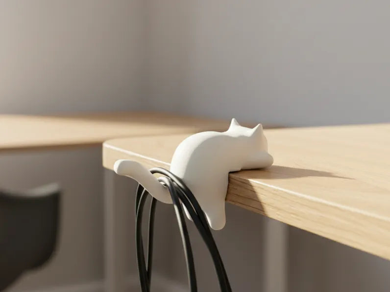 Cat-Shaped Desk Hook