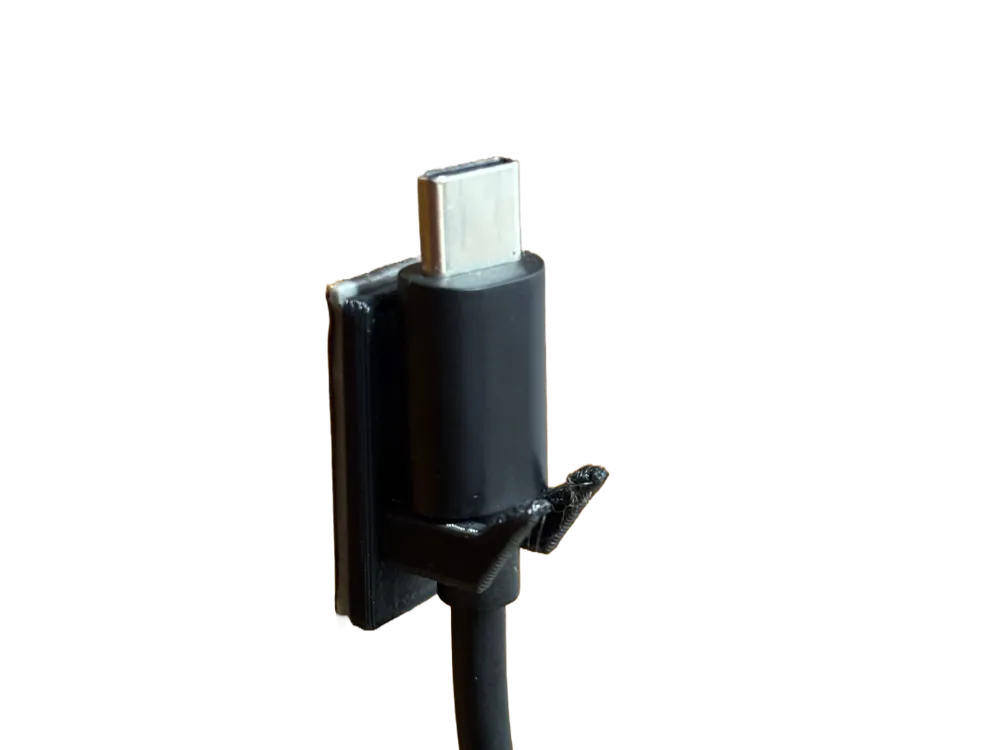 USB C charger hanger