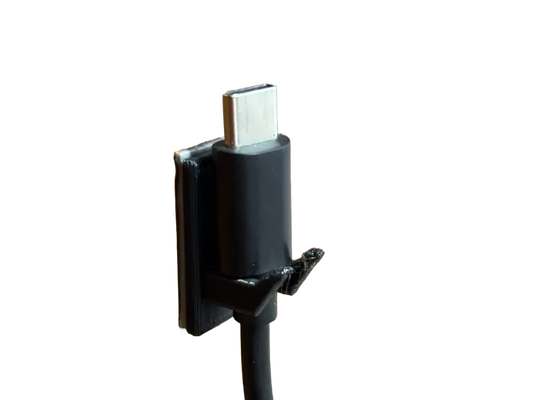 USB C charger hanger