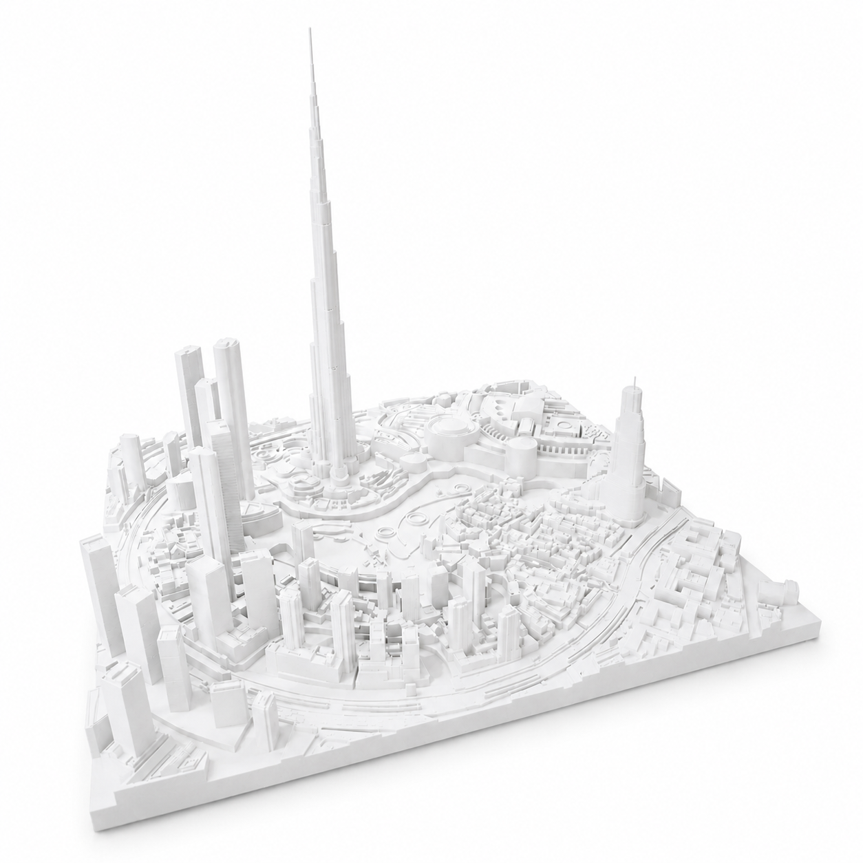 Dubai City 3D Frame