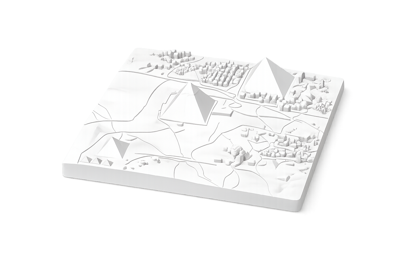 Pyramids of Giza 3D