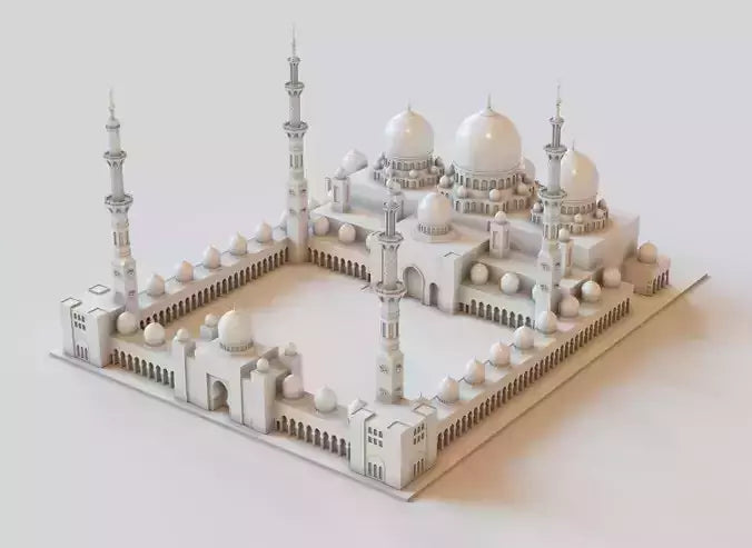 Sheikh Zayed Grand Mosque 3D